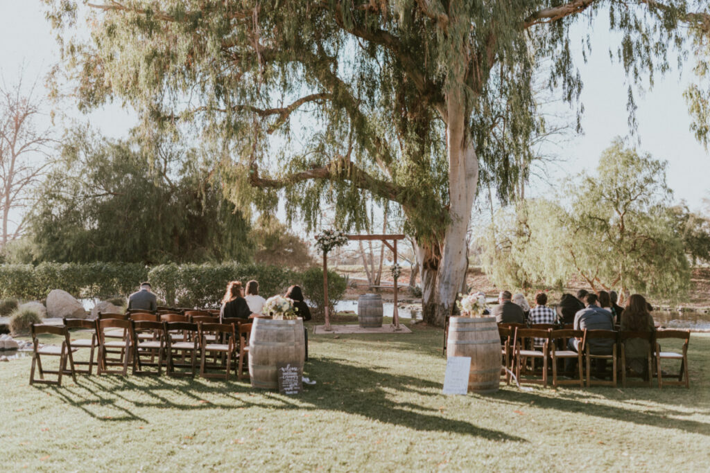 wedding ceremony site